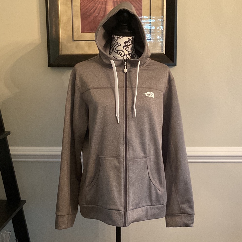 NWOT The North Face Charcoal Full-Zip Hoodie